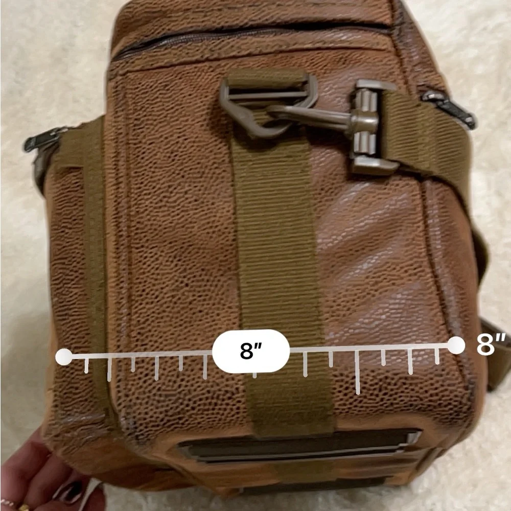 Brown Leather Camera Bag